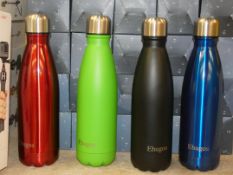 Boxed Brand New Ehugos Water Bottles in Various Colours to Include Red Black Green Etc. RRP £13