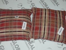 Chequered Dutch Interiors Designer Scatter Cushions (Viewing/Appraisals Highly Recommended)