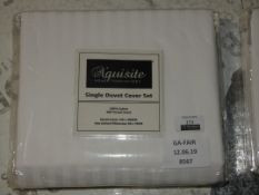 Brand New Exquisite Home Furnishings Single Duvet Cover Set (8567)