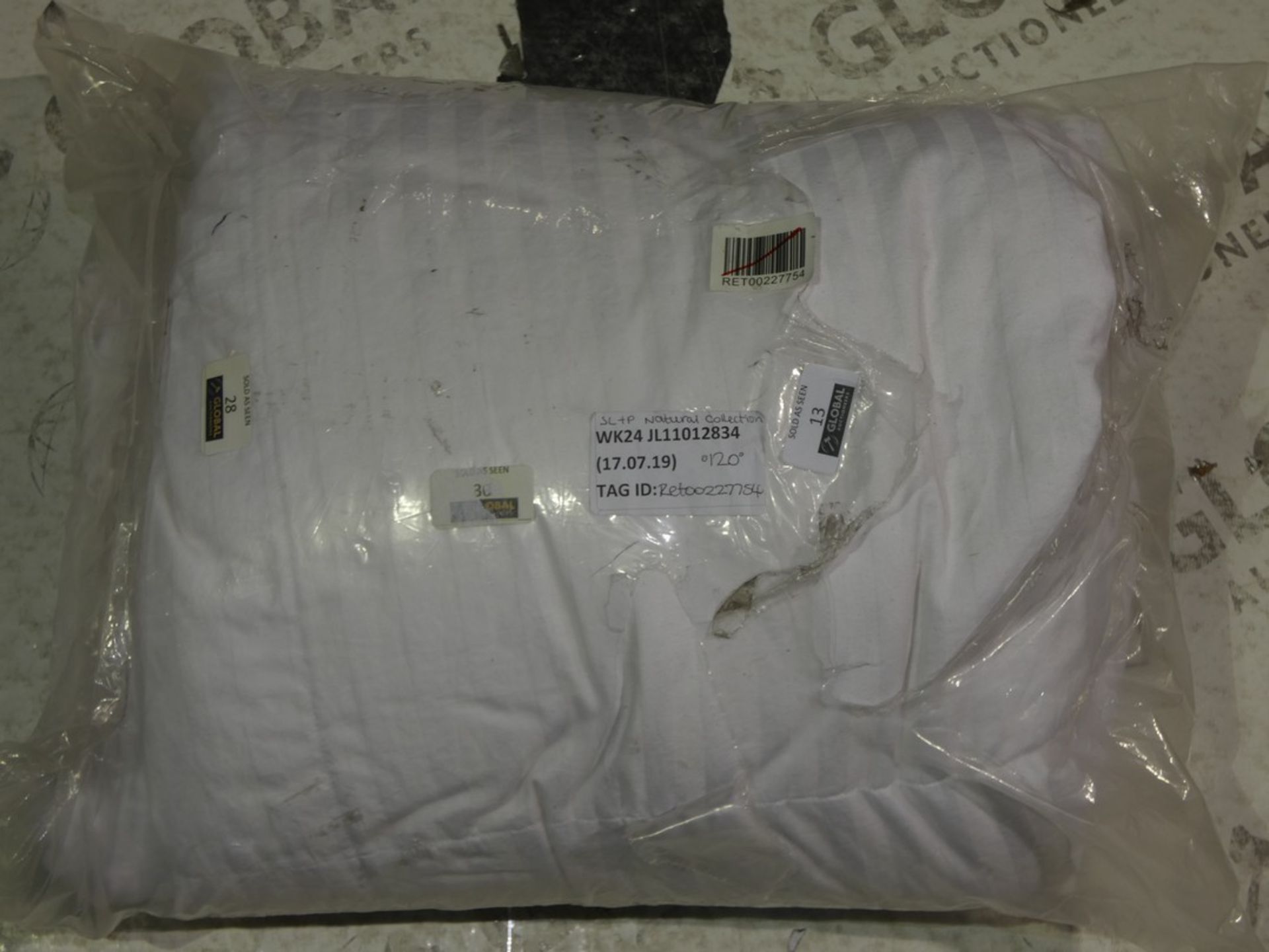 Bagged John Lewis and Partners Natural Collection Single Duvet RRP £120 (RET00227754) (Viewing/