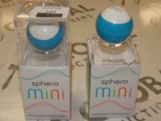 Boxed Sphero Mini App Enabled Robotic Balls RRP £50 Each