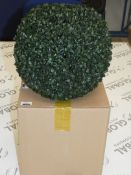 Medium Purple Grass Artificial Garden Decorative Ball (Viewing/Appraisals Highly Recommended)