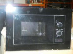 Boxed Fully Integrated Black Microwave (Viewing/Appraisals Highly Recommended)