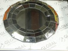 75cm Circular Wall Hanging Mirror (In Need of Attention)(2215541) (Viewing/Appraisals Highly