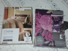 Assorted Brand New Designer Items to Include a Gaveno Cavailia Super Kingsize Duvet Cover With