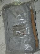 Bagged Pair of Lined 2 Way Headed Grey Designer Curtains (Viewing/Appraisals Highly Recommended)