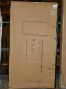 Boxed 6mm Hinged Shower Screen RRP £60 (12418) (Viewing/Appraisals Highly Recommended)