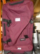 Boxed East Pack Burgundy Travel Bag RRP £135 (RET00110907) (Public Viewing and Appraisals