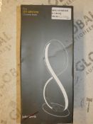 Boxed John Lewis And Partners Ora LED Chrome Finish Table Lamp RRP £80 (RET00626516) (Public Viewing