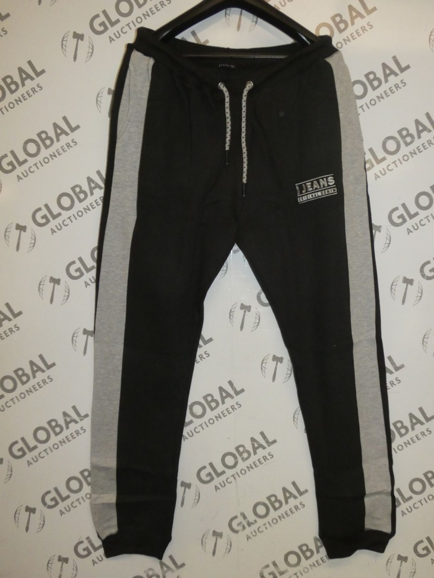 Brand New Pairs Of IJeans Black And Grey Designer Sweat Pants RRP £25.99 (496)