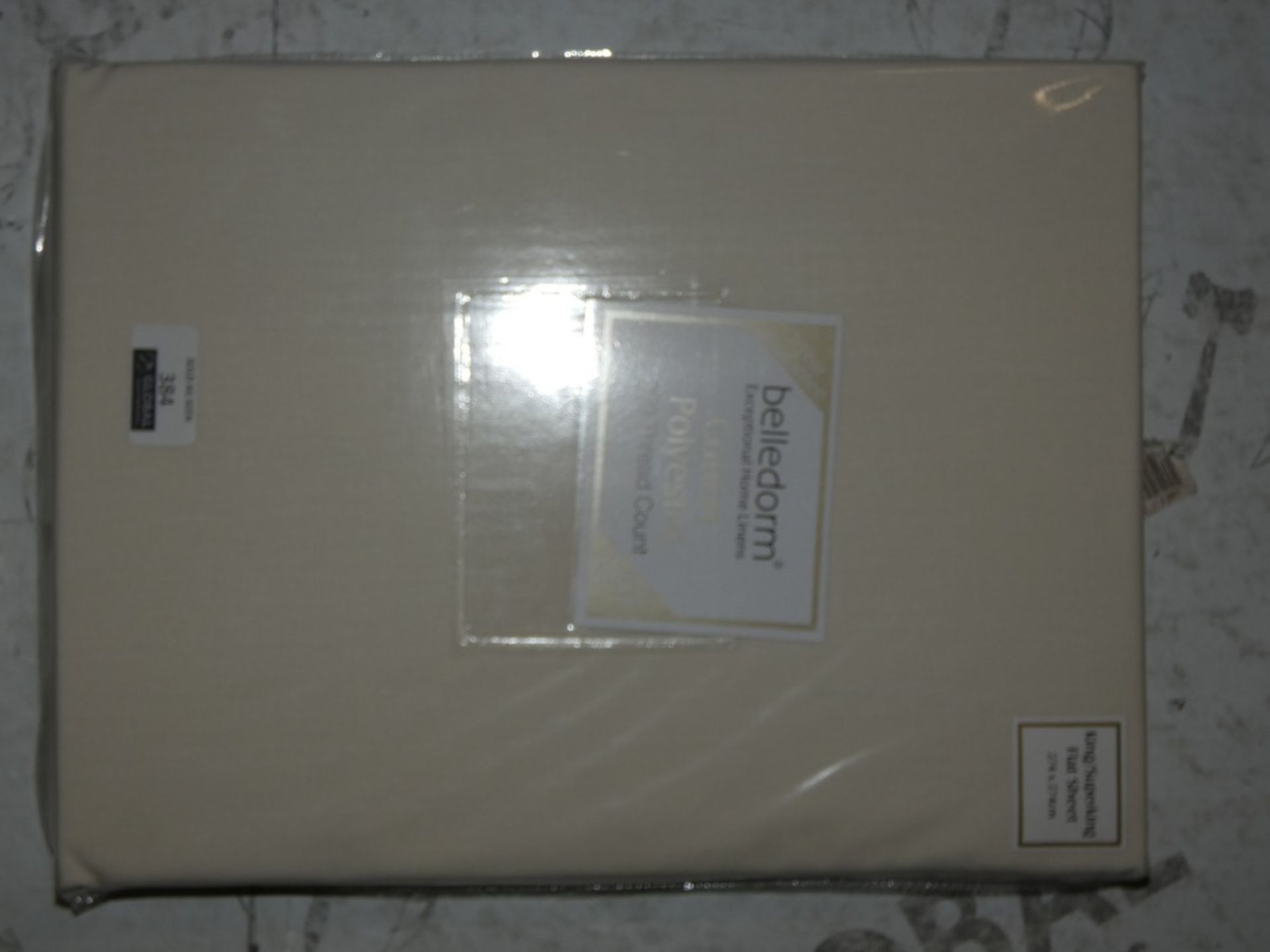 Assorted Brand New Belledorme Cotton 200 Thread Count King-size/Super King Flat Sheet and Double