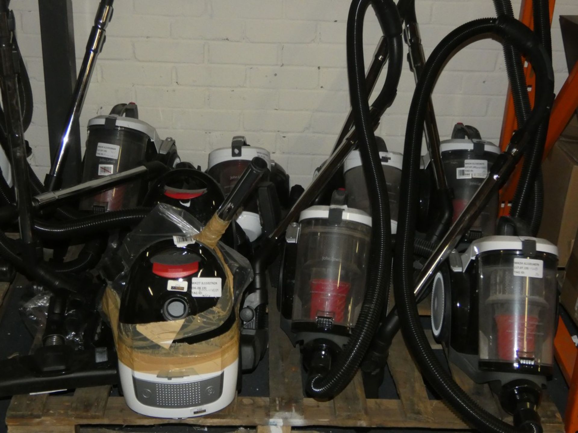 Assorted John Lewis and Partners 1.5L and 3L Cylinder Vacuum Cleaners RRP £70 Each (Public Viewing