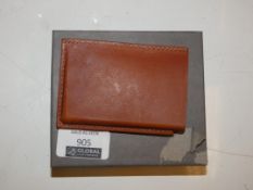 Boxed Brand New Octovo Tan Leather Pocket Wallet