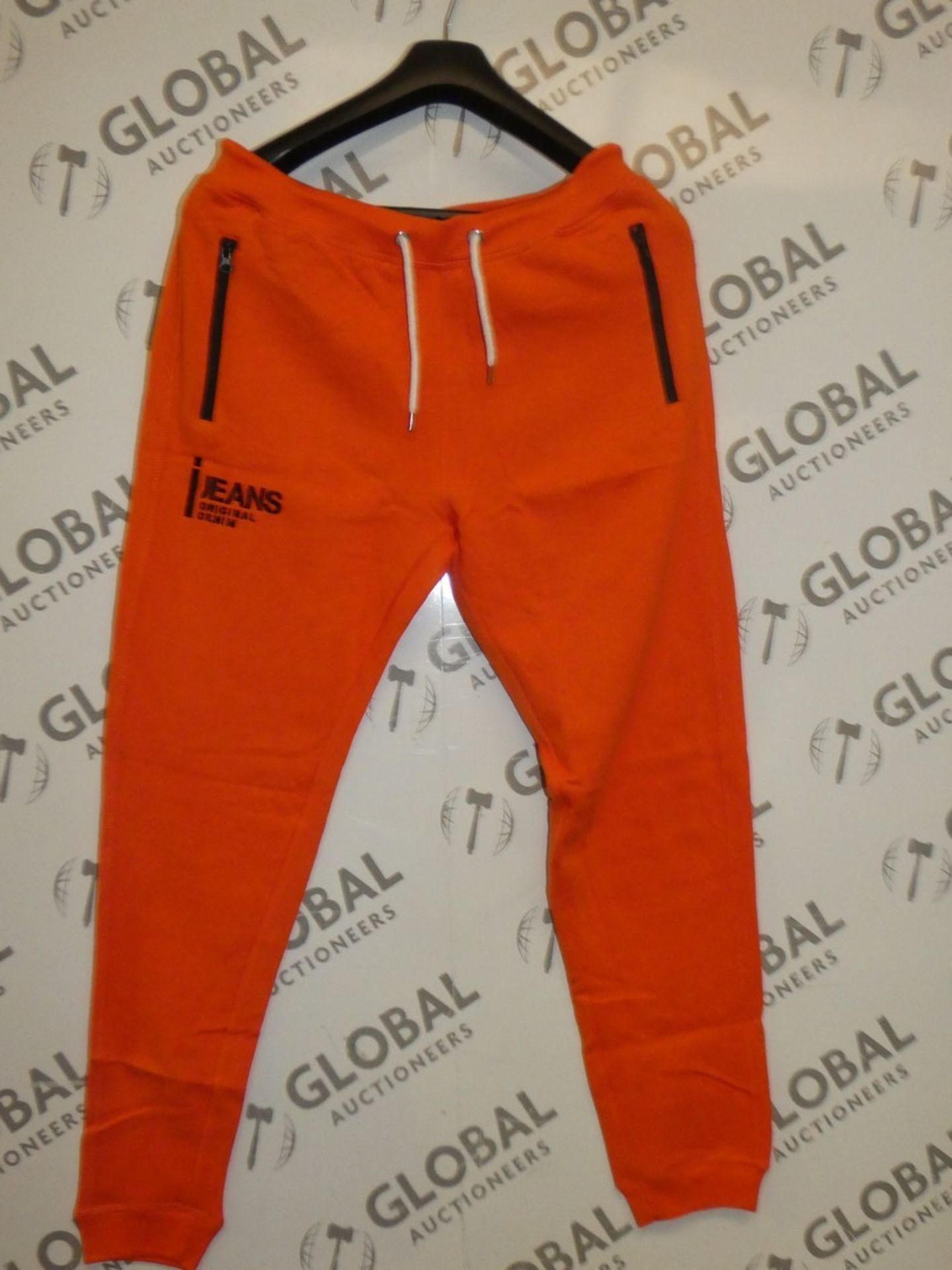 Brand New Pairs Of Size Large Bright Orange IJeans Original Lounging Pants RRP £29.99 (482)