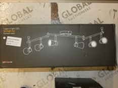 Boxed John Lewis and Partners Logan 6 Light LED Spotlight Light RRP £95 (2684075) (Public Viewing