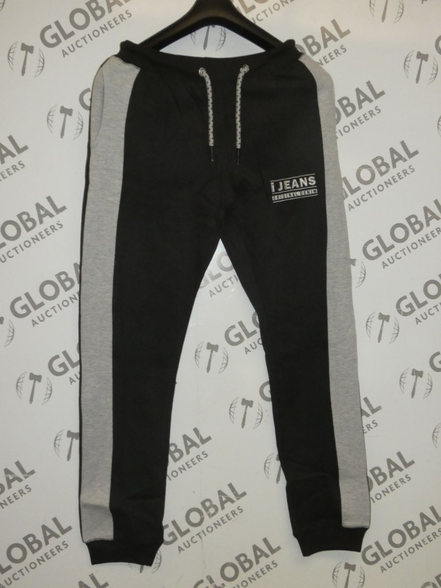 Brand New Pairs Of IJeans Black And Grey Designer Sweat Pants RRP £25.99 (501)