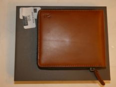 Boxed Octovo Tan Leather Wallet