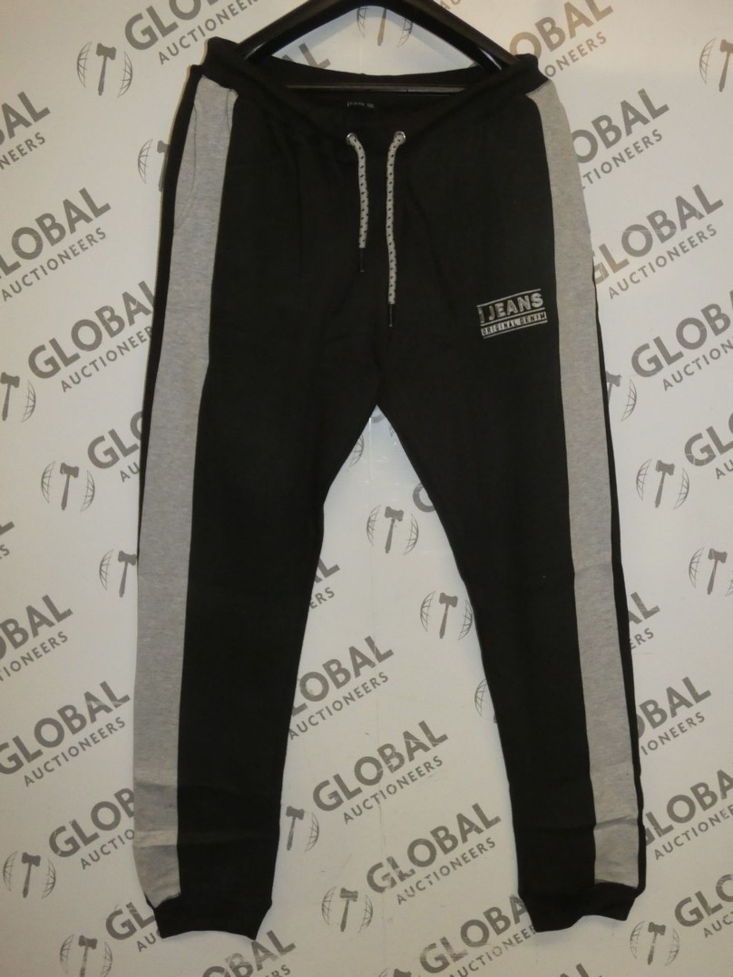 Brand New Pairs Of IJeans Black And Grey Designer Sweat Pants RRP £25.99 (492)