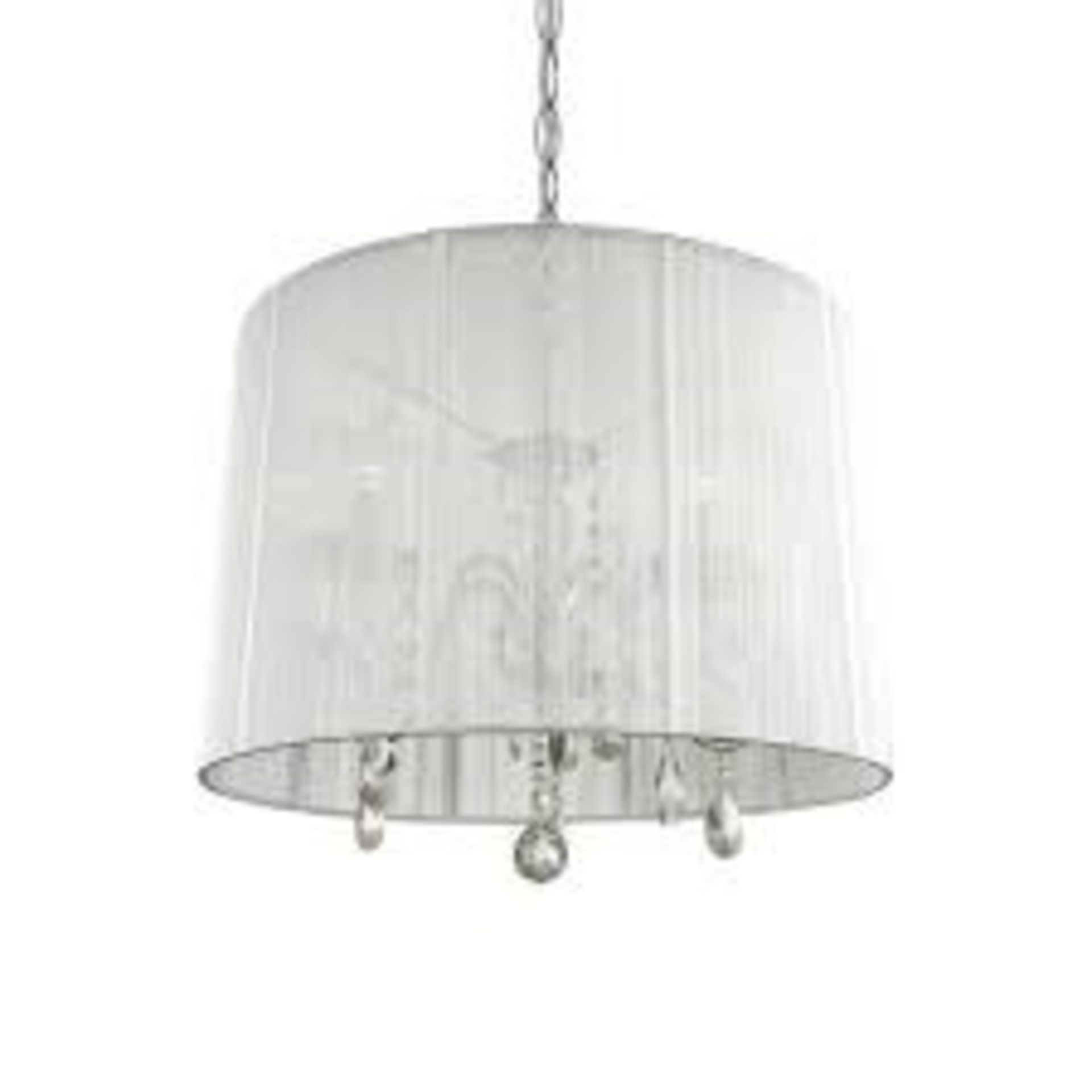 Boxed Luxury Lifestyle Collectione Merel 5 Light Grey Designer Ceiling Light RRP £140 (Public