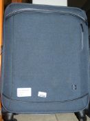 Qube Denim Blue Spinner Mini Cabin Bag RRP £70 (RET00010191) (Public Viewing and Appraisals