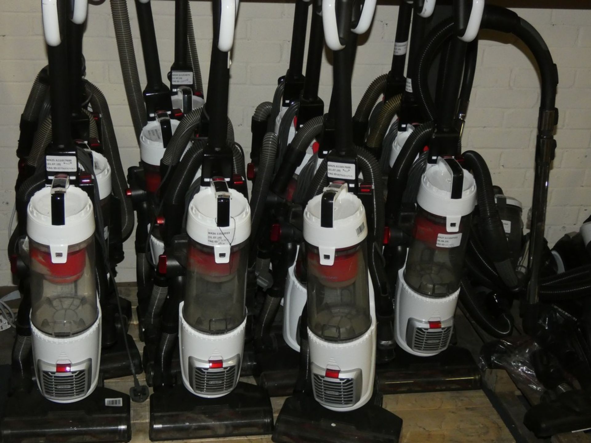 John Lewis and Partners Upright 3L Vacuum Cleaners on a Pallet RRP £90 Each (RET00016915)(2138214)(