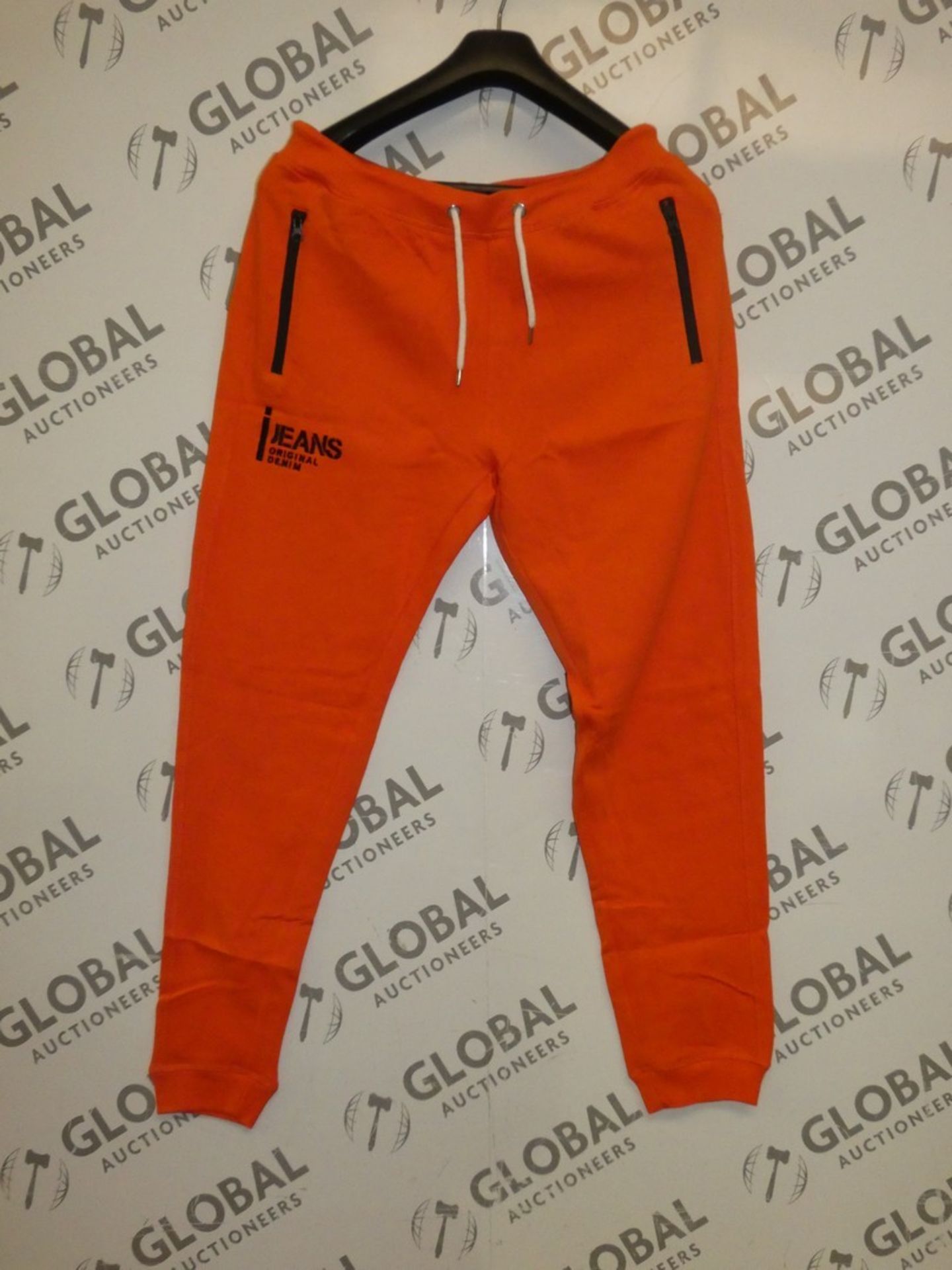 Brand New Pairs Of Size Medium Bright Orange IJeans Original Lounging Pants RRP £29.99 (481)