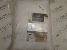 Bagged Pair of Scandi Duck Feather Pillows RRP £20 (12411) (Public Viewing and Appraisals