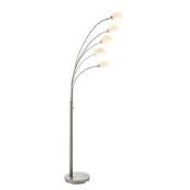 Boxed Endon Lighting Stainless Steel LED Integrated Floor Standing Lamp RRP £115 (Public Viewing and