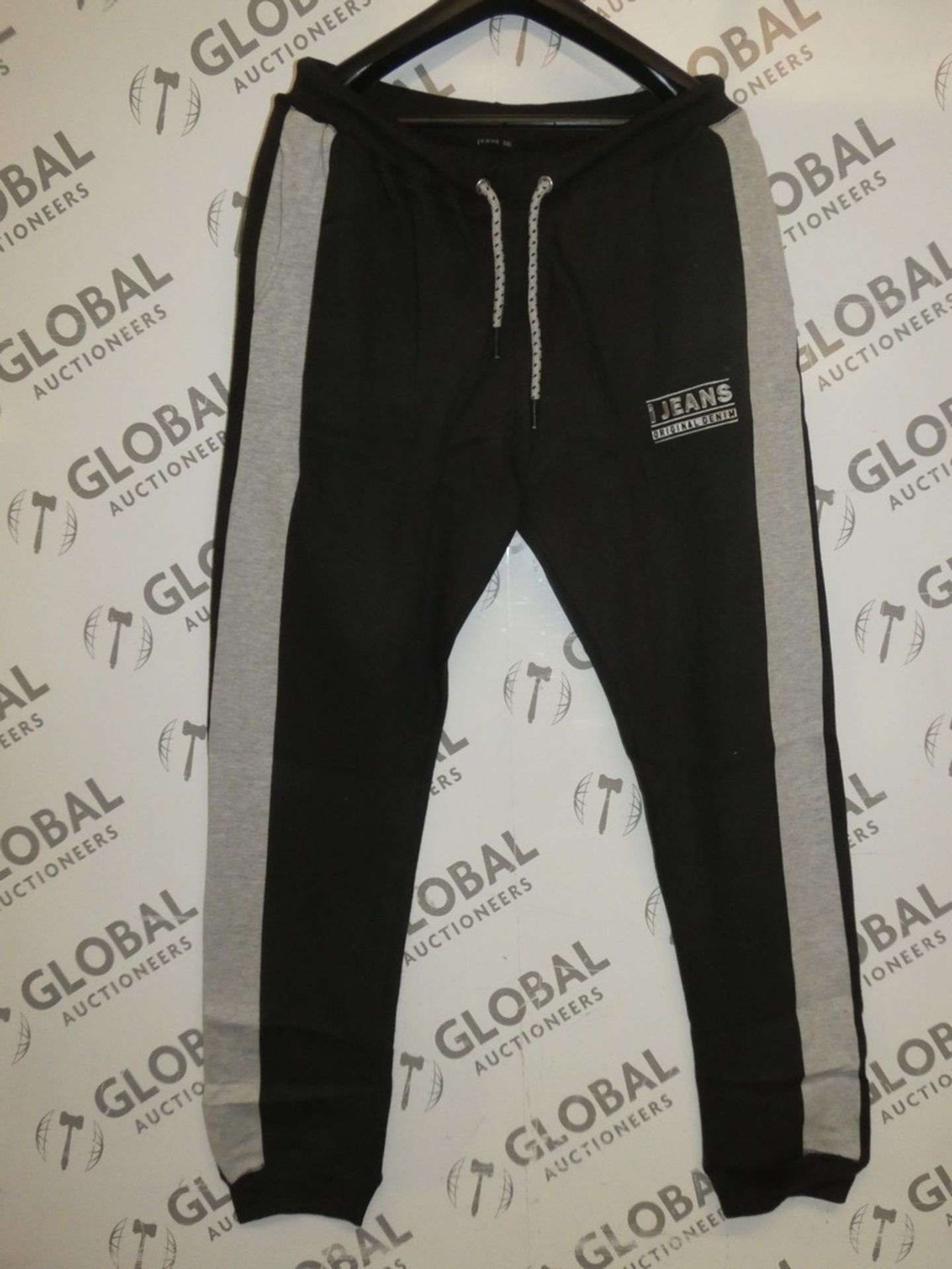 Brand New Pairs Of IJeans Black And Grey Designer Sweat Pants RRP £25.99 (494)