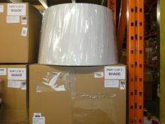 Boxed John Lewis and Partners Jacques Grey Tripod Floor Lamp (Base Only) (2993052) (Public Viewing