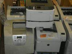 Assorted Lexmark and HP All In Laser Jet Printers (Public Viewing and Appraisals Available)