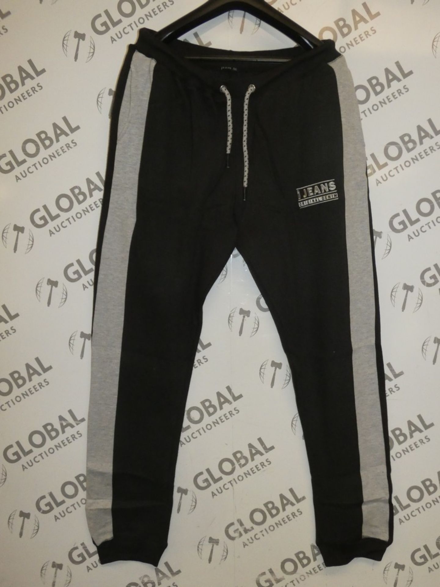Brand New Pairs Of IJeans Black And Grey Designer Sweat Pants RRP £25.99 (498)