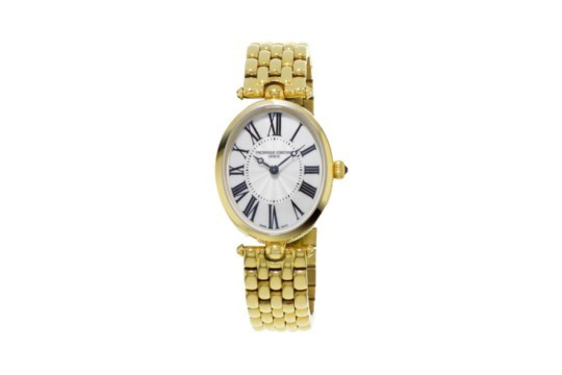 Frederique Constant Ladies Watch Reference FC-200WHD1ER36, Stainless Steel Bracelet & Case, White
