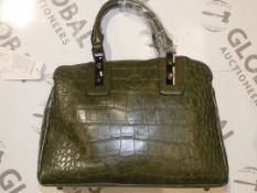 Brand New Womens Coolives Snakeskin Design Army Green RRP £59.99