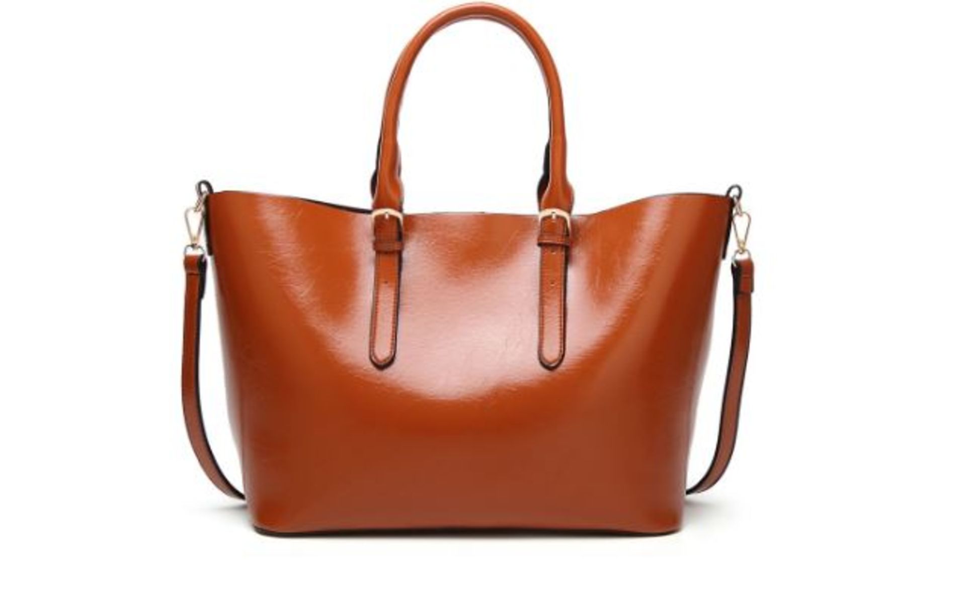 Brand New Womens Coolives Brown Tote Strap Bag RRP £39.99