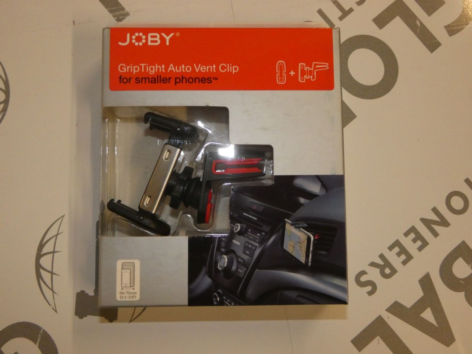 Boxed Joby Grip Tight Auto Vent Clips For Smaller Phones