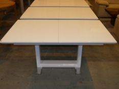 Boxed Allure White Extending Dining Table RRP £799