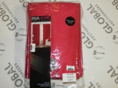 Brand New Pairs Of Reva Home 90x90 Inch Faux Silk Essential Collection Curtains RRP £50 Each (Public
