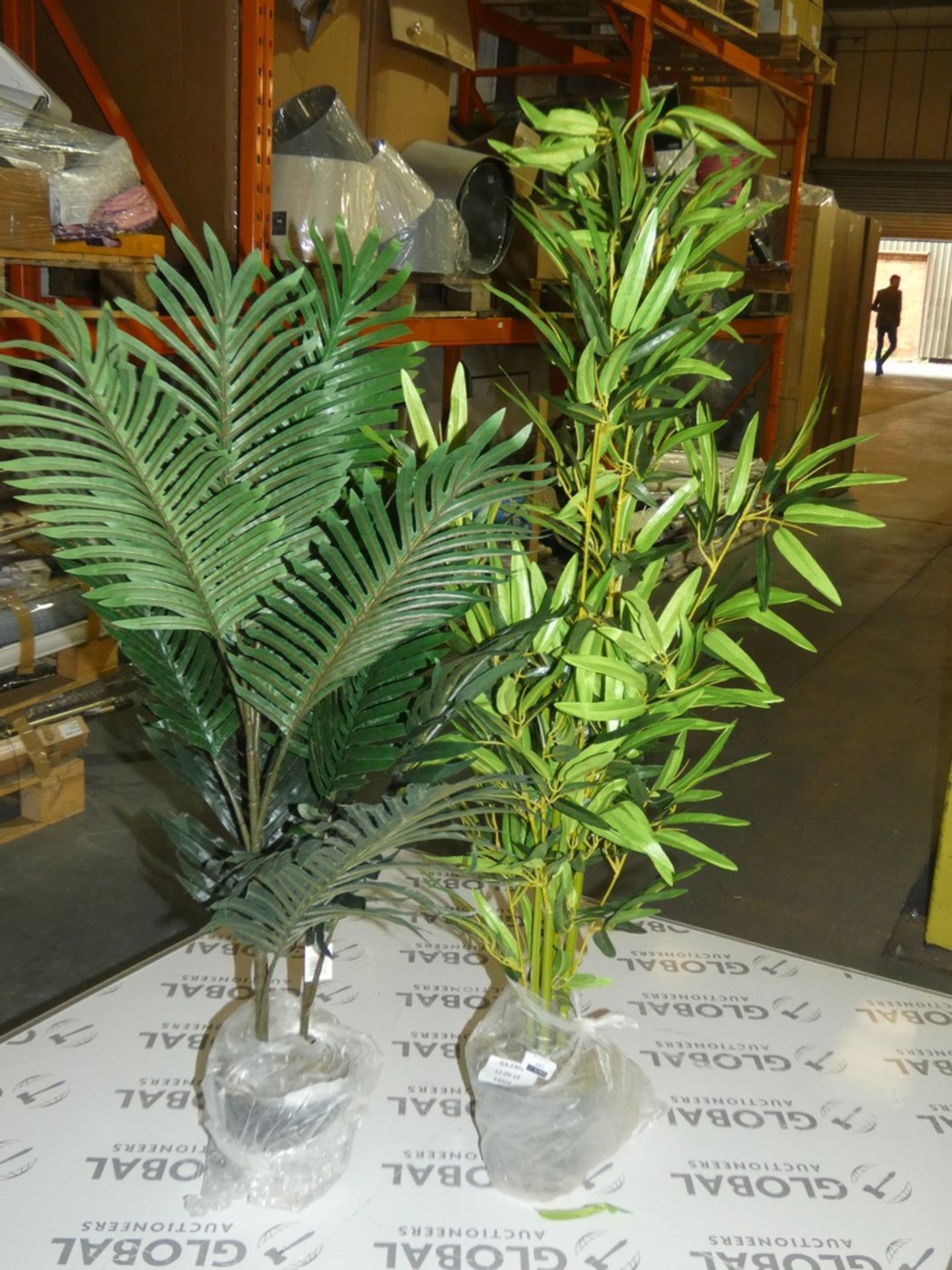 Artificial Potted Plants RRP £45 Each (14501) (Public Viewing and Appraisals Available)