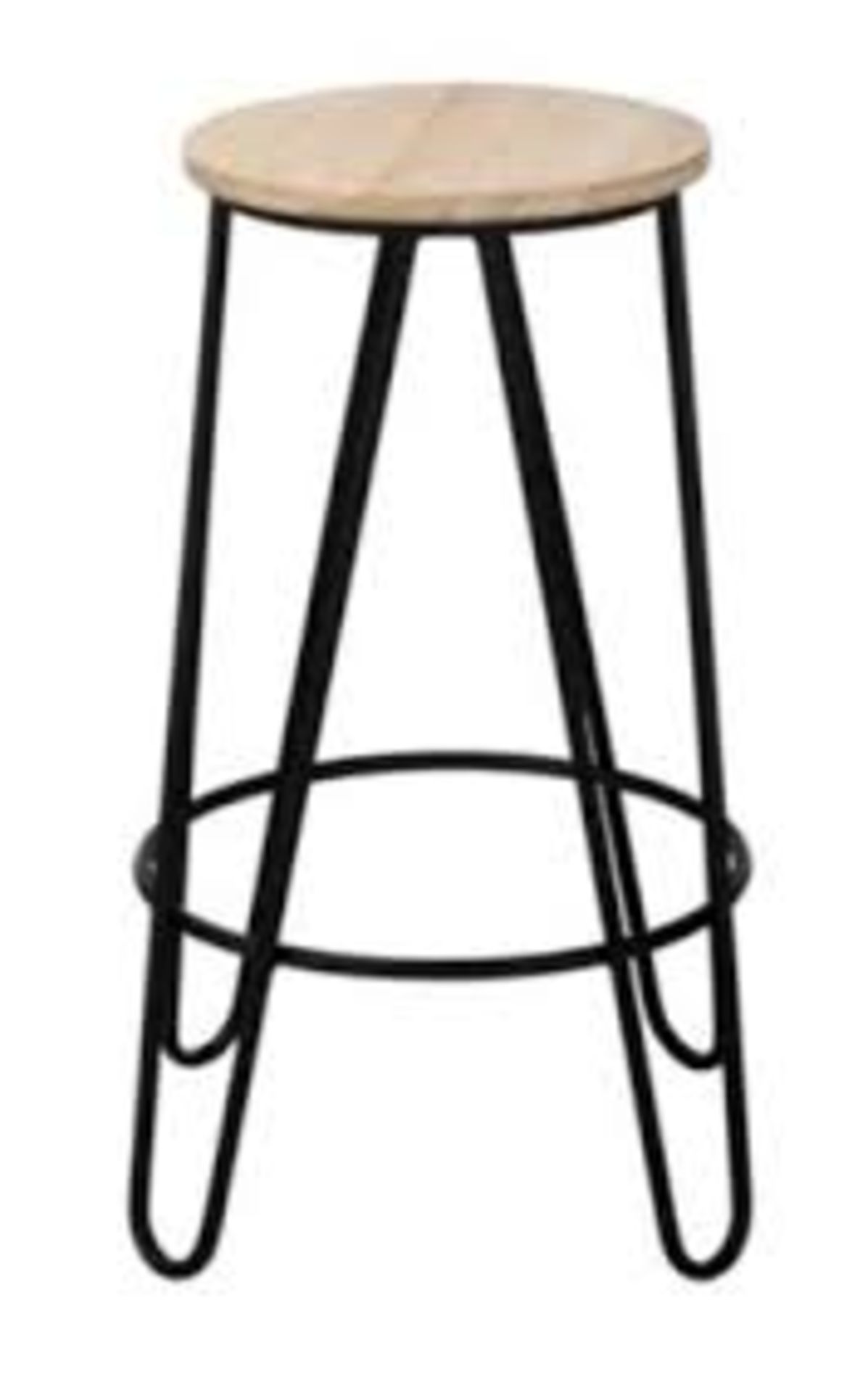 Boxed AHB6 Space Heston 63.5cm Barstool RRP £40 (13695)(Public Viewing and Appraisals Available)