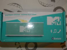Boxed MTV Bluetooth Sound Speakers