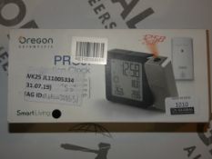 Boxed Oregon Scientific Projection Clock RRP £70 (RET00385651) (Public Viewing and Appraisals