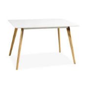 Boxed D2 Design 80cm Copine Blatt Bailey Designer Dining Table RRP £250 (Public Viewing and