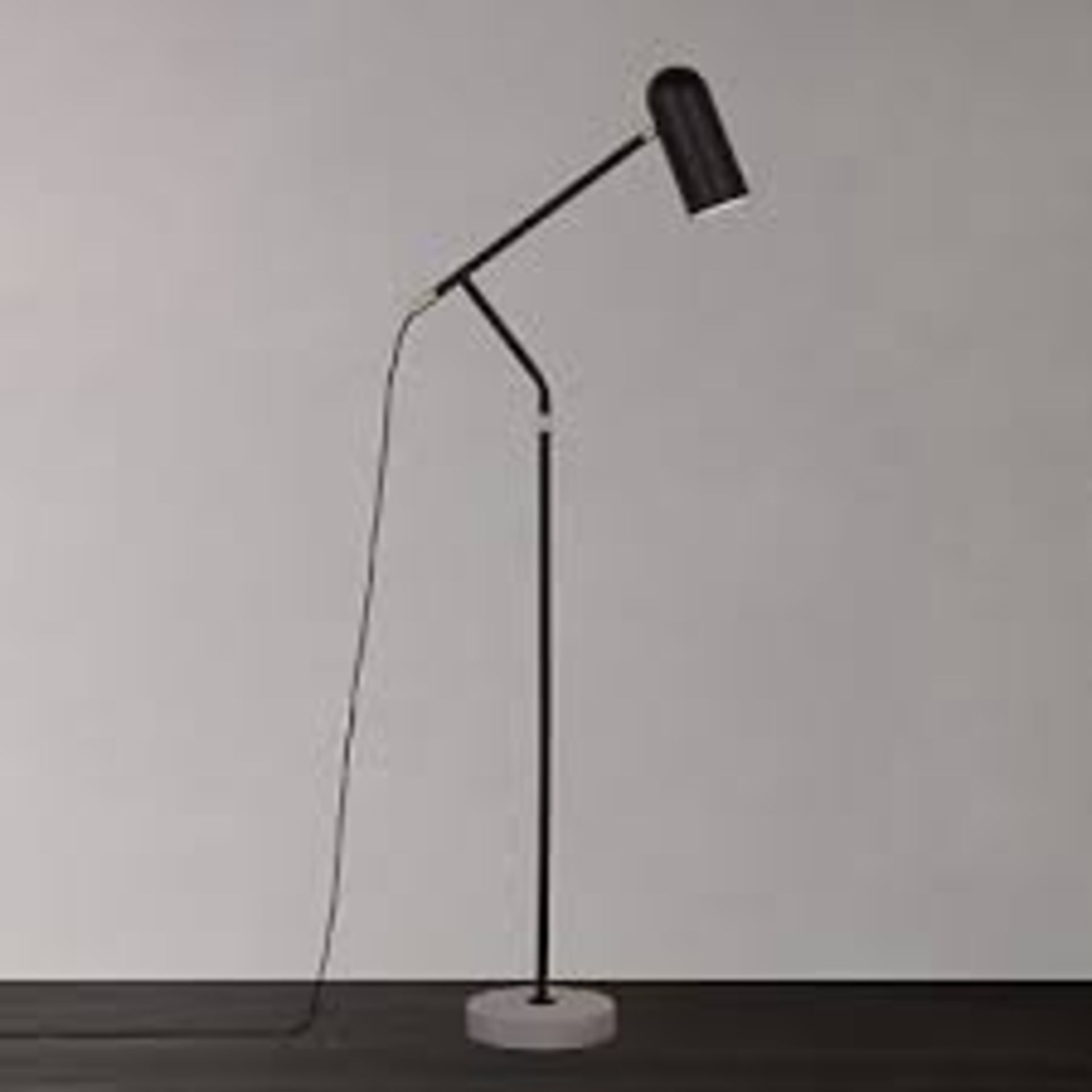 Design Project by John Lewis Concrete Base Metal Shade No.045 Floor Lamp RRP £115 (2300169) (