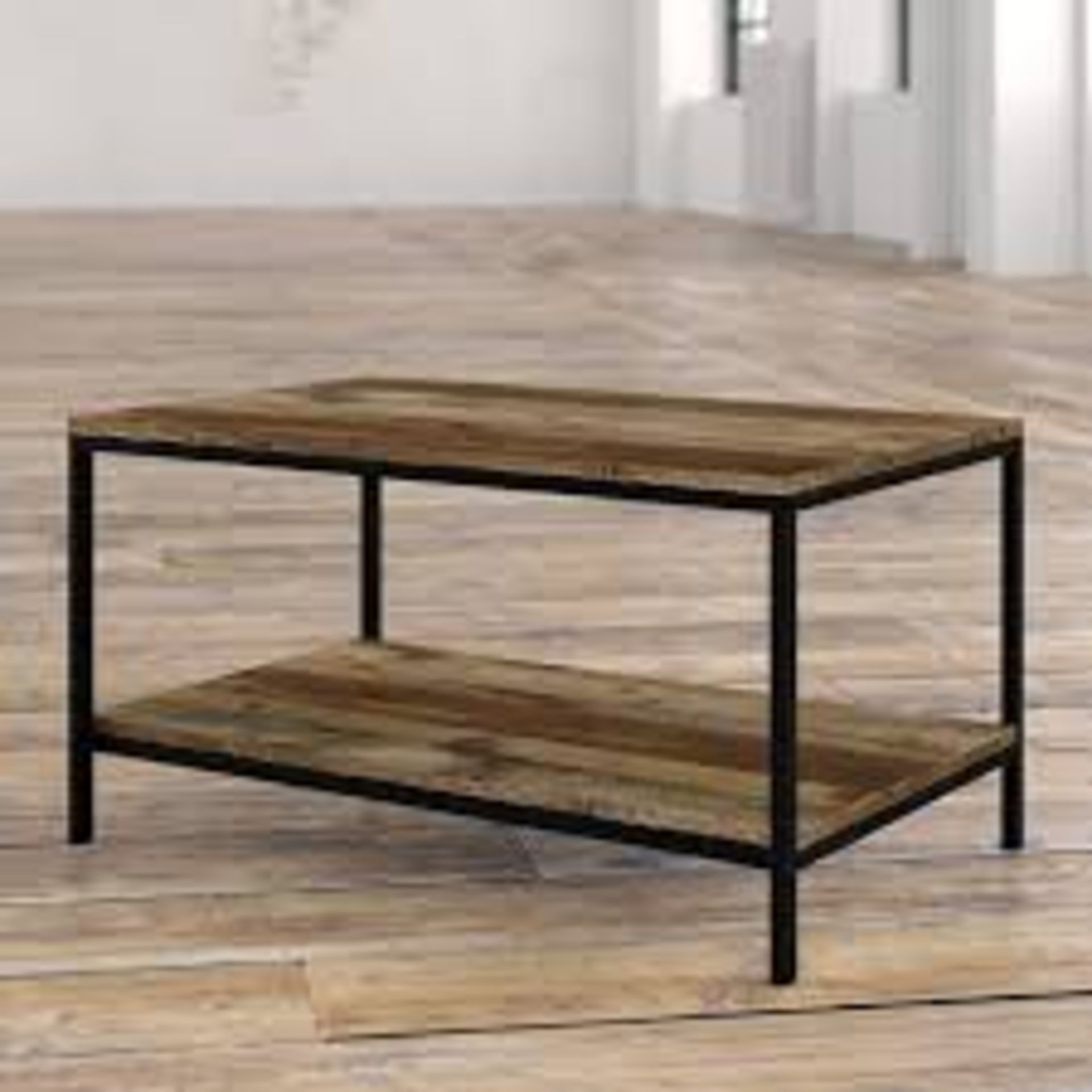 Boxed Birlea Urban Rustic Rectangular Designer Coffee Table RRP £65 (Public Viewing and Appraisals