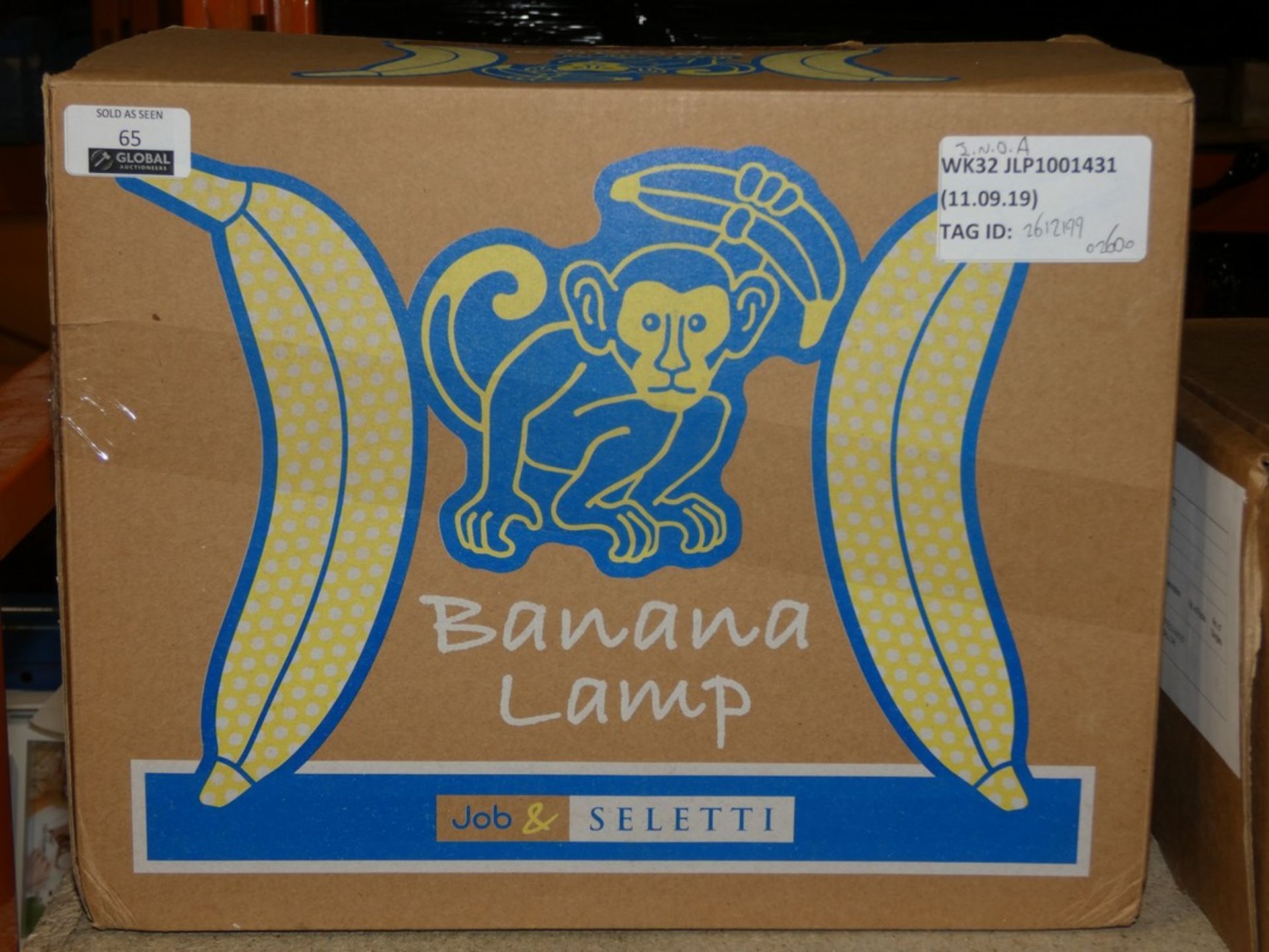 Boxed Job And Celete Single LED Banana Lamp In Need Of Attention RRP £260 (2612199) (Public