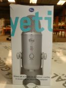 Boxed Yetti Ultimate Professional USB Microphone For Professional Recording In Cool Grey RRP £110