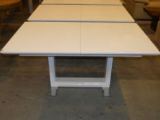 Boxed Allure White Extending Dining Table RRP £799