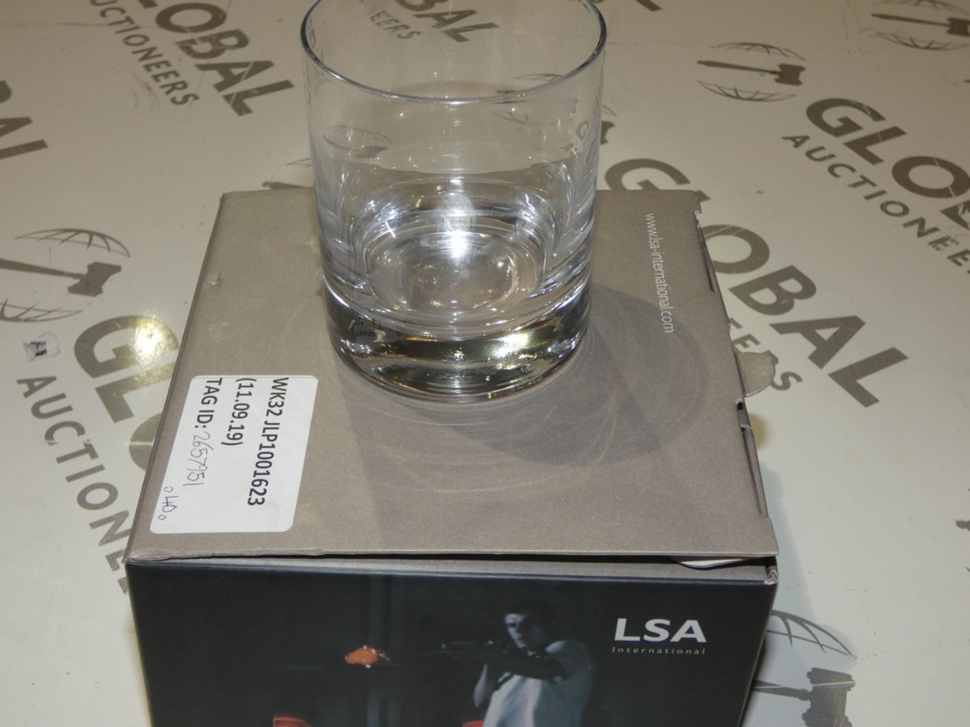 Boxed LSA International Pack of 4 Drinking Tumblers RRP £40 Each (2657591)(2657957) (Public