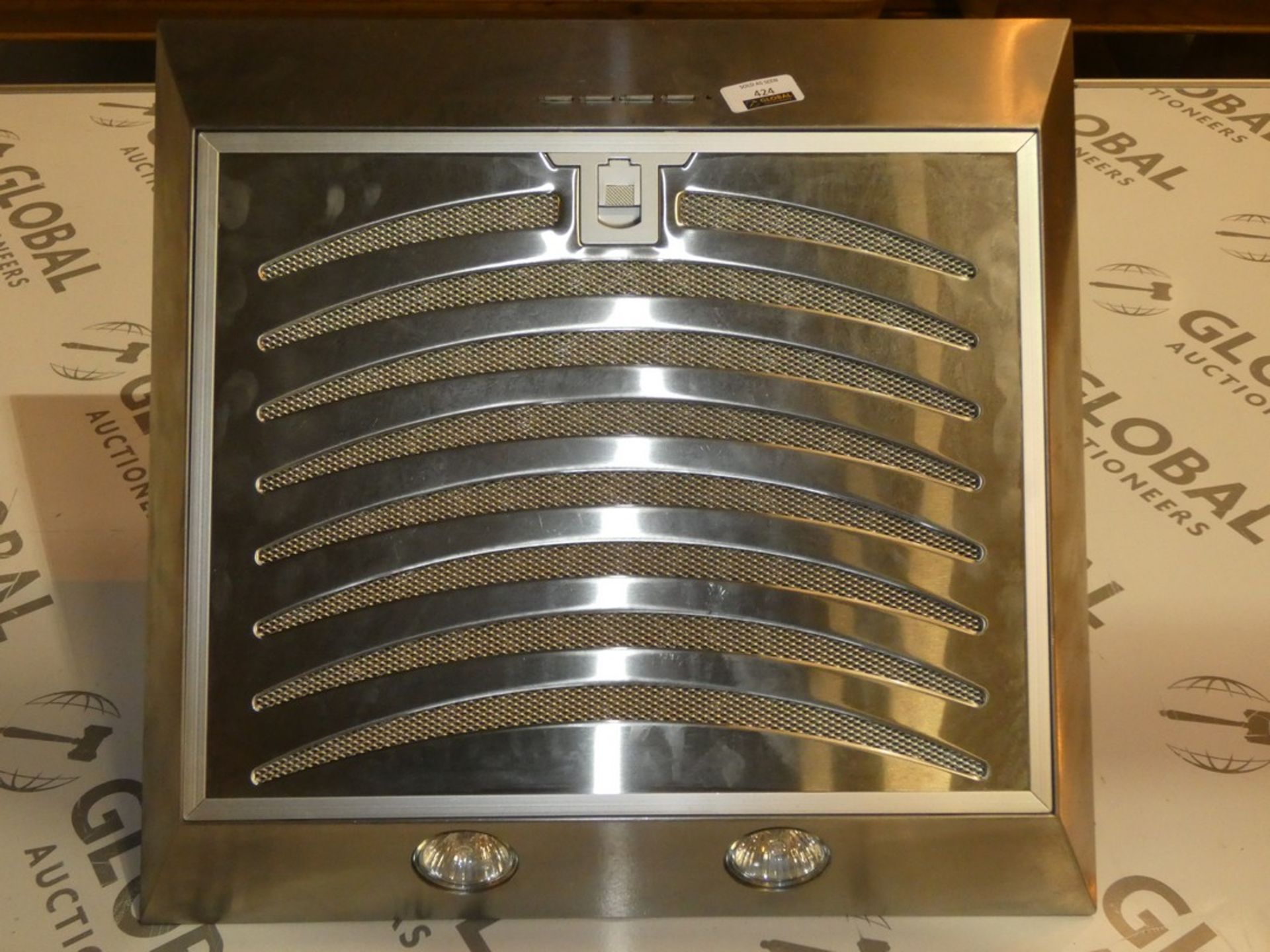 Boxed UBAGS60PK Stainless Steel 60cm Chimney Hood (Public Viewing and Appraisals Available)